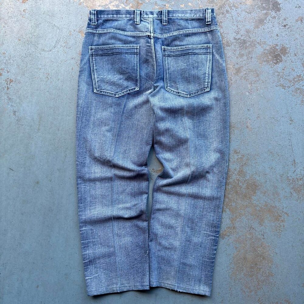 Vintage Y2K Trust Jeans Light-wash Blue stitched Jeans